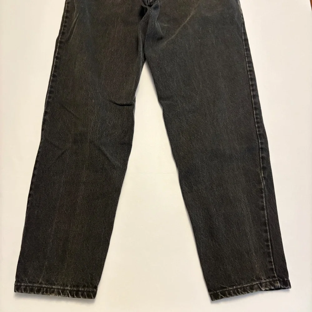Levi's 550 Jeans Mens 33 Black Relaxed Fit Tapered Orange Tab USA Vintage 90s